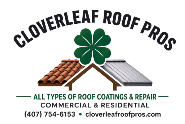 Cloverleaf Roof Pros Logo - Navigation